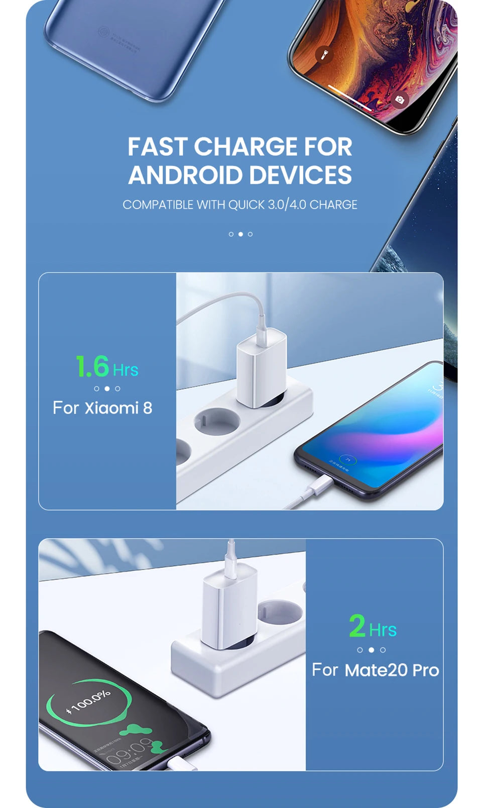 Chargeur rapide 35W pour iPhone 11 12 13 14 15 Pro Max Câble de charge rapide pour iPhone 15 Plus Chargeur de téléphone de ligne de données USB Type C