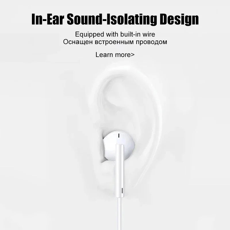 Casque d’origine pour Apple iPhone 15 14 11 12 13 XR X XS 8 prise aux ou type C